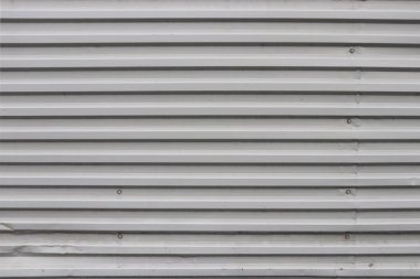 Metal duvar. Oluklu çelik duvar boyalı