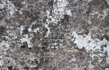 Beton duvar doku yıpranmış. Yaş çimento yapısı.