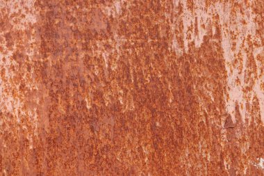 Paslı boyalı duvar doku. Boş temiz aşınmış yüzey.