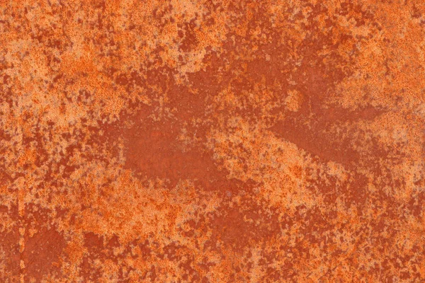 Weathered Red Rusty Wall Texture. Superfície corroída limpa em branco . — Fotografia de Stock