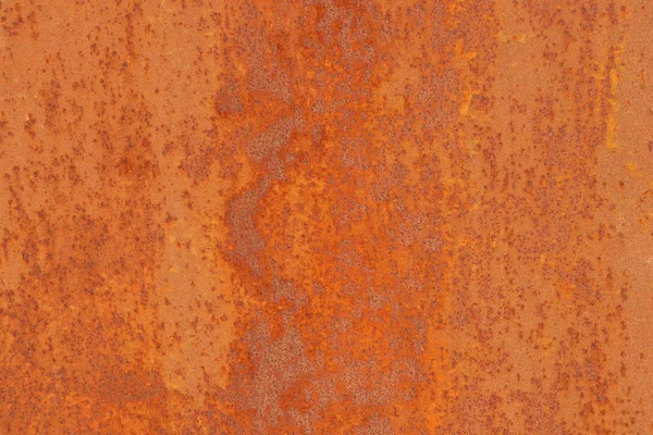 Textura de pared de pintura oxidada. Superficie corroída limpia en blanco . — Foto de Stock