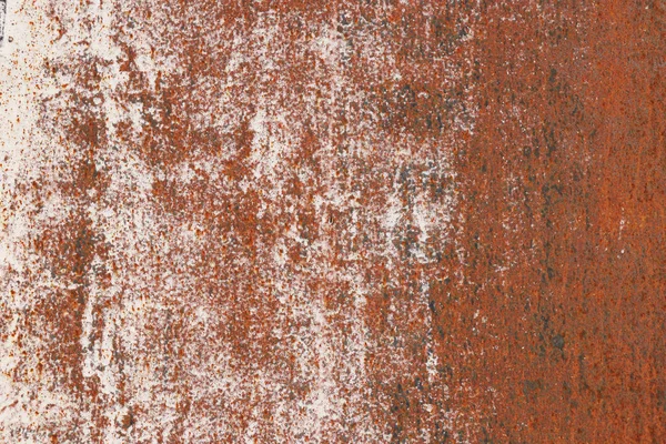 Rusty vit färg lutning vägg textur — Stockfoto