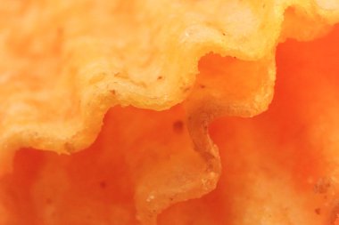 Makro closeup arka plan fişleri. Kızarmış patates tarifi.