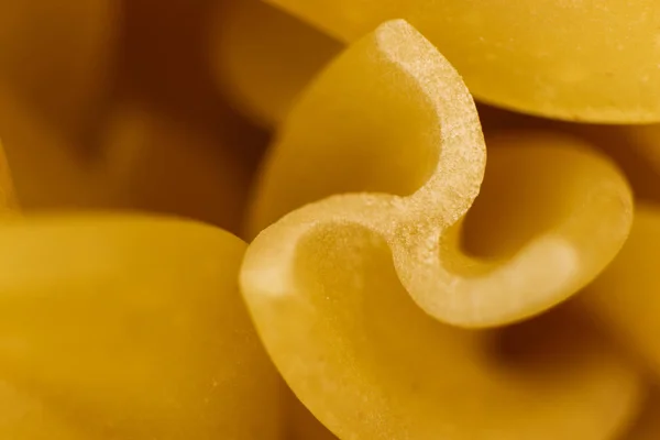 Spiraal Macaroni Macro close-up — Stockfoto