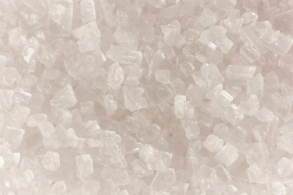 Closeup μακροεντολή κρύσταλλα ζάχαρης. Υφή φόντου. — Φωτογραφία Αρχείου