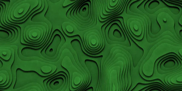 Textura de ilustración de relieve ondulado verde . — Foto de Stock