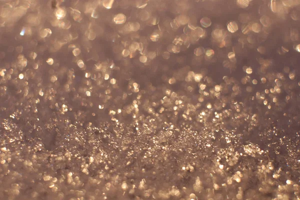 Winter Warm Backdrop. Soft Blurred Christmas Glitter Background. — Stock Photo, Image