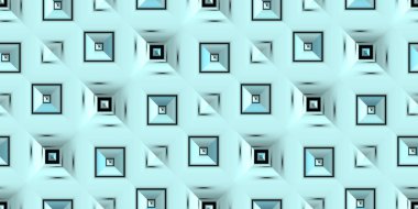 Modern mavi geometrik kareler arka plan dokusu