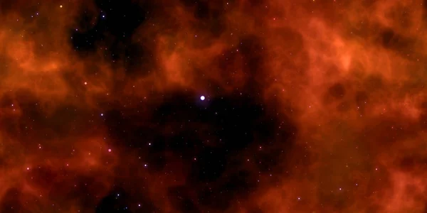 Dark Starry Clouds on Night Sky Galaxy Background (em inglês). Textura abstrato Cosmos Infinito. Renderização 3D. Ilustração 3D . — Fotografia de Stock