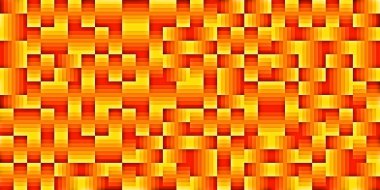 Turuncu Modern geometrik şekiller desen arka plan doku doldurma rasgele.