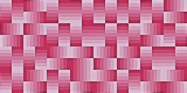 Pink Modern Random Filling Geometric Shapes Pattern Background Texture.