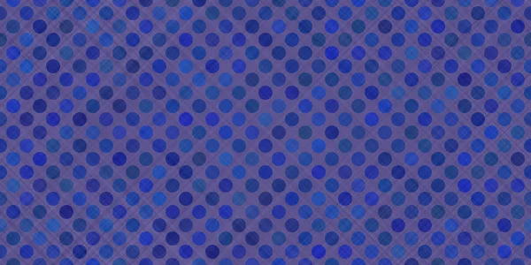 Blue Dotty Pattern Background. Texture toile pointillée. toile de fond de toile de jute . — Photo