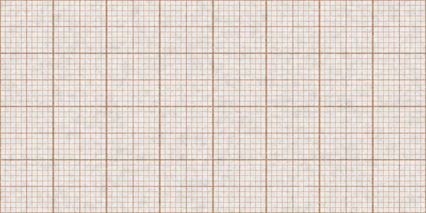 Fundo de papel milímetro sem costura laranja. Tiling Graph Grid Textura. Padrão forrado vazio . — Fotografia de Stock