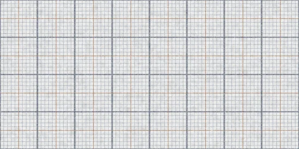 Fundo de papel milímetro sem costura cinza. Tiling Graph Grid Textura. Padrão forrado vazio . — Fotografia de Stock