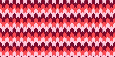 Kırmızı Scarlet Chevron geometri arka plan. Sorunsuz zikzak doku. Modern çizgili desen.