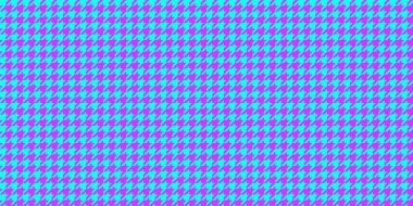Lila mavi Dikişsiz Houndstooth desen arka plan. Geleneksel Arap doku. Kumaş Tekstil malzeme.