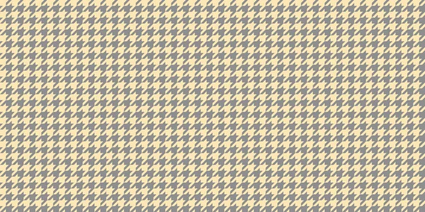 Šedá béžová bezešvé Houndstooth vzor pozadí. Tradiční arabská texturu. Textilní tkanina. — Stock fotografie