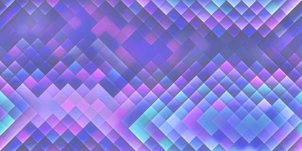 Indigo violeta sin costuras brillante cuadrado fondo. Textura de luces de rejilla de mosaico colorido. Hermoso diseño gráfico geométrico moderno . — Foto de Stock