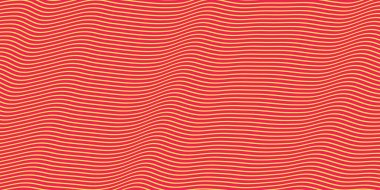Kırmızı turuncu sorunsuz hipnotik dalgalar arka plan. Şık renkli Ripples doku. Dinamik Modern bir ortam.