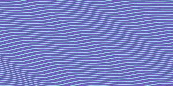 Fondo de ondas hipnóticas sin costura violeta azul. Elegante textura de ondulaciones coloridas. Fondo moderno dinámico . — Foto de Stock