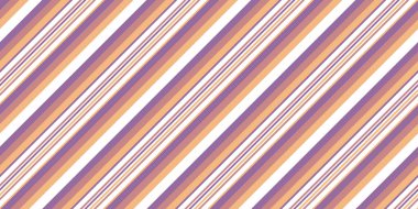 Orkide Indigo bej sorunsuz eğik Stripes arka plan. Modern renkler yan çizgiler doku. Vintage tarzı şerit zemin.
