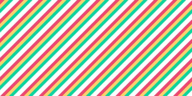 Lezzetli şeker sorunsuz eğik Stripes arka plan. Modern renkler yan çizgiler doku. Vintage tarzı şerit zemin.