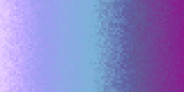 Indigo Purple Seamless Pixilated Gradient Background. Texture Mosaic Pixel Art. Horizontal Pixel Gradient toile de fond . — Photo