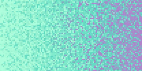 Céu azul roxo Pixilated Gradiente fundo. Mosaico Pixel Arte Textura. Horizontal Pixel Gradiente pano de fundo . — Fotografia de Stock
