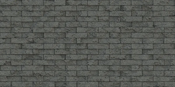 灰色のシームレスな石造りのブロックの壁の質感。建物のファサードの背景。外装建築装飾家向き. — ストック写真