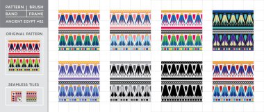 Antik Mısır Ulusal Düzen Sürümleri. Süs. Hayır. 02