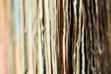 Para doku banknotları. Nakit dolgu. Finansal zemin zenginliği. Kazanç kalıbı.