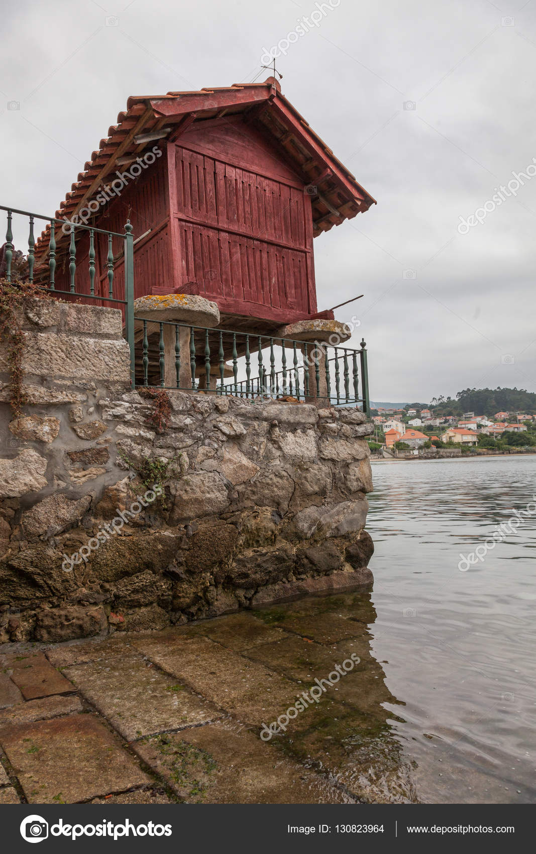 Combarro, Poio, Pontevedra, Galicia Spain — Foto Stock © satur73 130823964