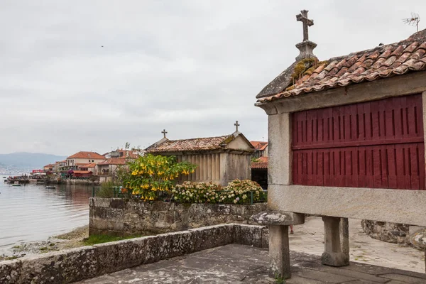 Combarro, poio, pontevedra, galicien spanien — Stockfoto