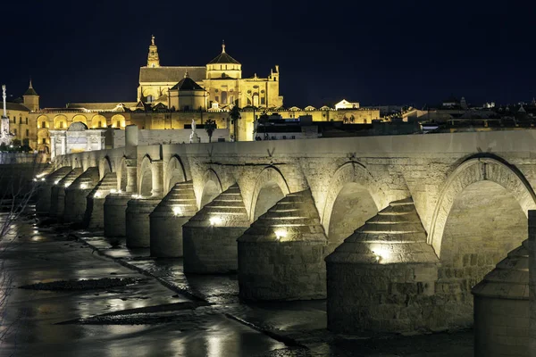 Mosque of Cordova. Majestic religious monument inexorable Arab to the time.  Considered one of the exchequers of Spain — Stock Photo, Image