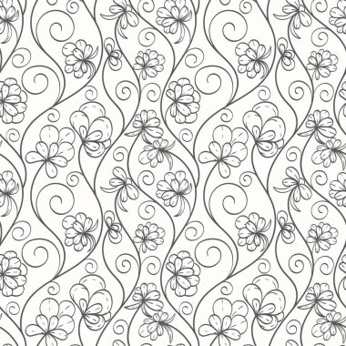 Kusursuz çiçek deseni