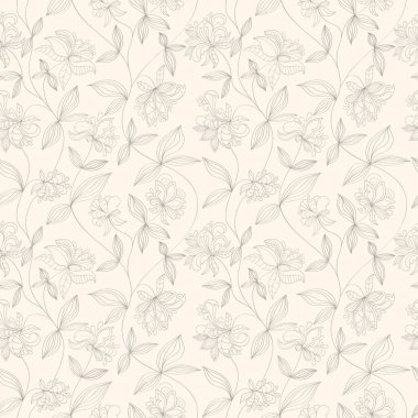 Kusursuz çiçek deseni