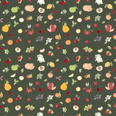 Sorunsuz meyve deseni