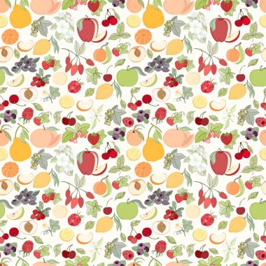 Sorunsuz meyve deseni