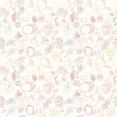 Sorunsuz meyve deseni