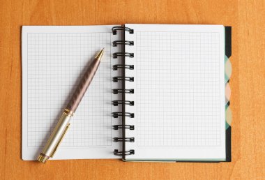 Ofis resepsiyon masası malzemeleri ile. Metin için yer kopyalayın