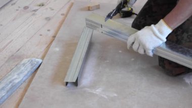 İş parçacığı demir için makaslar