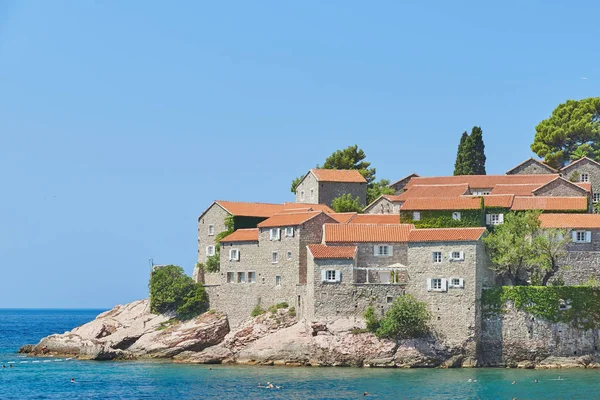 Sveti Stefan beach, Budva, Karadağ