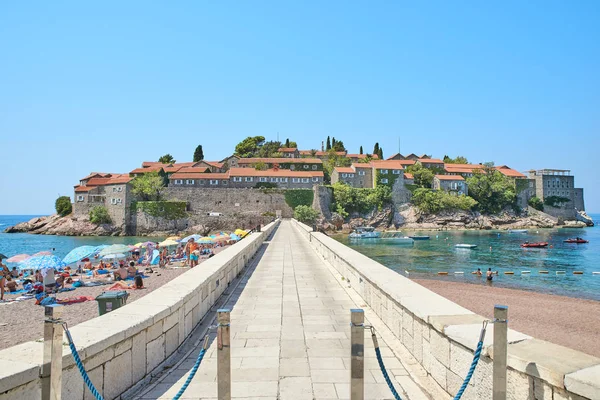 Sveti Stefan beach, Budva, Karadağ