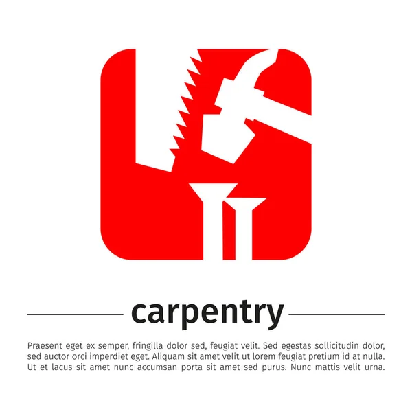 Görüntü araçları beyaz arka plan üzerinde marangozluk için.