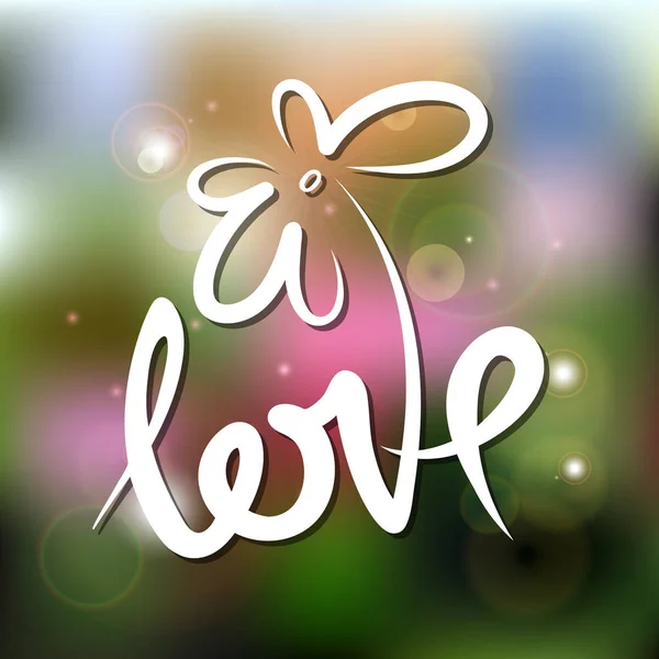 El yazı aşk çekilmiş