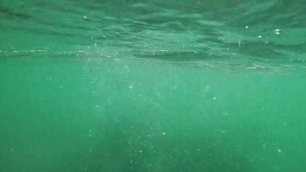 Синій океанських хвиль — стокове відео