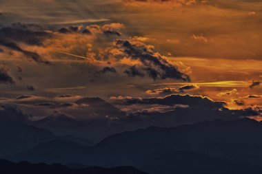 Dusk mt. Fuji