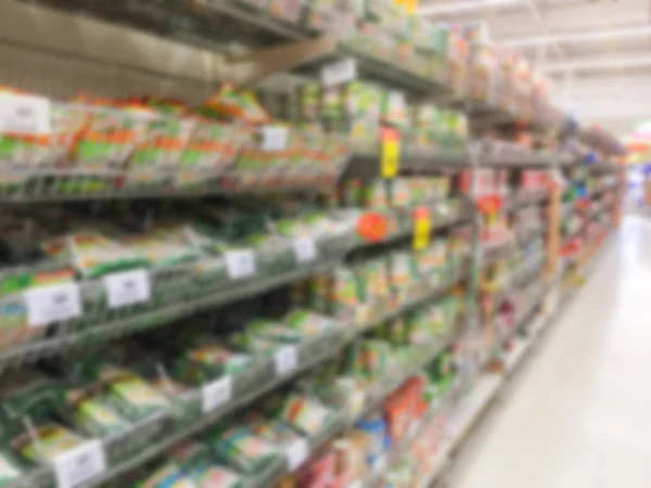 Abstract blur background . Supermarket — Stock Photo, Image
