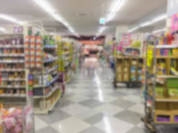 Sfondo sfumato astratto. Supermercato — Foto Stock