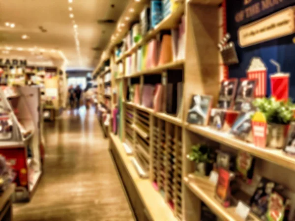 Vintage tarzı renk tonu. Bir kitapçı görüntü bulanıklığı .